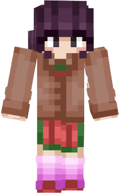 She loves that coat because It's warm and help her cover the body ---Skin made by Dorin/Salmo