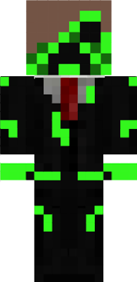 normal guy in suit gets mutated into a creeper