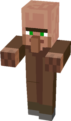 Zombie Villager Arms Skin nice generic mob