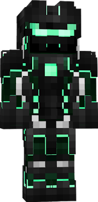 Zielony robot 3D, Nova Skin