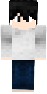 L Lawliet [ Death Note ] Ryuzaki Minecraft Skin