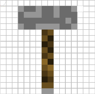 This is a iron sword, in the rescource pack The hammer of Thor