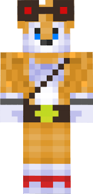 here is my (sonic boom) tails skin :3