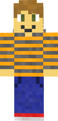 The skin I'd probably use in minecraft.