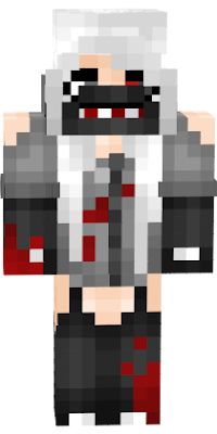 i origanally found this skin on plantet minecraft but i added a mask