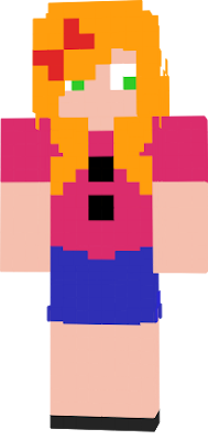 The skin isnt originaly mine, i just changed the face and changed the colors to be more similar to the original sprite.
