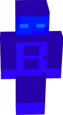 Blue man