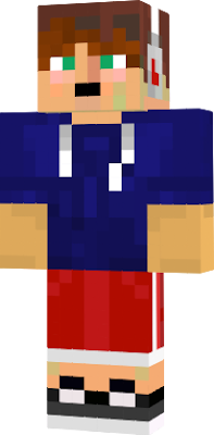 nathan as an avatar in minecraft