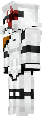 A Star wars clone skin with red hand