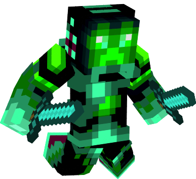 The Powerful Version of one of my Previous Skins: The Atomic Tron Creeper