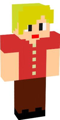 Cristinini como rita loud en minecraft