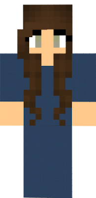 Katniss Everdeen from the Hunger Games watching one of the Games. Skin made by:Mac