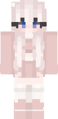 pink outfit blond hait girl