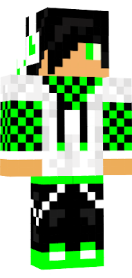 Lime Green and White cool guy