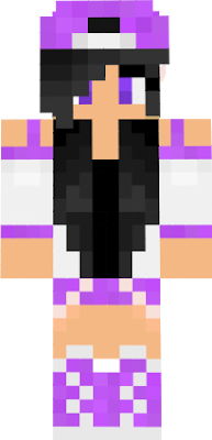 A girl that loves endermen that is like an enderman but a human! Sje teleports and stuff but is also a human!