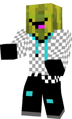 My Minecraft character for my YouTube Banner