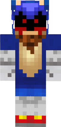 Sonic.eyx (the creepiest creepypasta ever made) Minecraft Skin