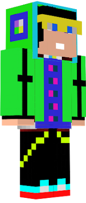 hi im robloxundead007 the youtuber and this is my skin