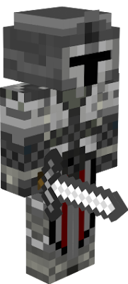 This is the skin of the knight from the Castle Defenders mod.