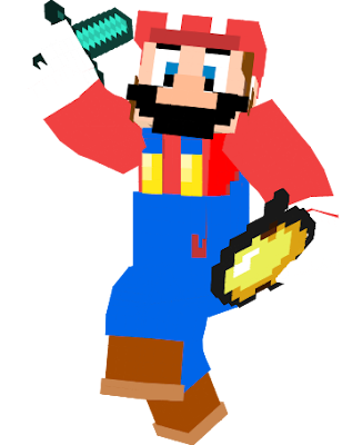 Doesn't This Skin Looks Like The Game Right? Is An Skin I Made On Skinseed. But You Can,t Find This Skin Everywhere In Skinseed But Your Own Mind Will Be Blowned Today With This Mario Skin!