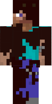 this is my first skin Mud-Man Steve how he got so much mud on himself? he fall into the sewers by accident