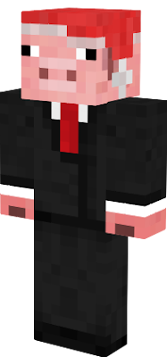 A christmas pig made by flapjack233 :D