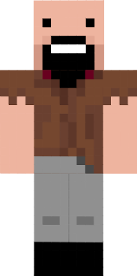 The very skin worn by Notch, the creator of Minecraft and founder of Mojang.