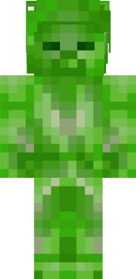 a green steve from a tomb
