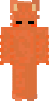 orange cat skin minecraft planet