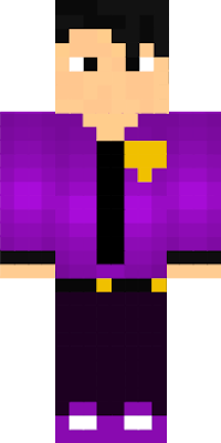It is a skin of Purple Guy from FnaF (this skin is from an animation)