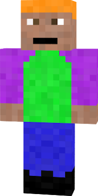 steve's ginger cousin (made from absalute blank guy(as in you can not see any colour))