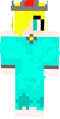 Rosalina from super mario and me in world craft{ other game}