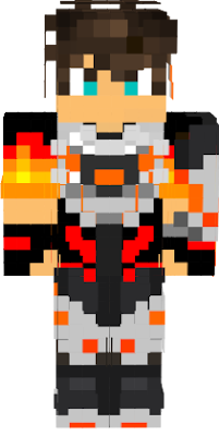 Fire roupa normal forma base + Blaze Armor