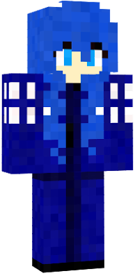 This is the Tardis from the series Doctor Who.