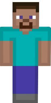 This is a very smooth version of Steve from Minecraft, it is not totally finished yet because the hair doesn't look that nice. But I hope you like my first skin!