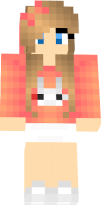 esta é a julia (flokiis) que faz a série Minecraft Vida do RezendeEvil eu que fiz ela e não peguei de ninguém ok gente