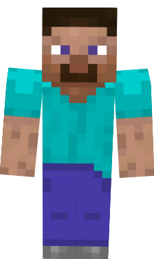 Steve is the classic iconic Minecraft character who has been mining since 2009, and at night you don't wanna mine because of Zombies. Zombies are green Steves basically, and with a Texture Update comes Texture Updated Zombies! However, Steve did not get an updated texture. :( So, I began recoloring the Zombie texture and now I present, Texture Updated Steve!