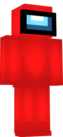 Among Us: Red (Bedrock Edition) Minecraft Skin