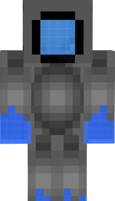it is an astronaut suit but only the suit not the skin.
