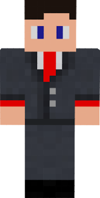 My custom skin based on what I look like but with a suit