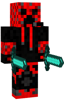 its a red creeper with a headset