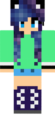 Hello Everyone! I Hope You Enjoy This Skin, But Please Give Almost ALL Credit To The Person Who Made The Hair Because I Didnt, Have A Great Summer - Ultrabobt 2016 7/14/2016