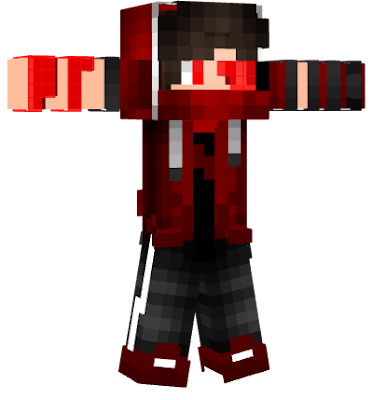 Use the mod and the resource pack in the previous version of this skin to get the expression,but anyone can not see your expression.