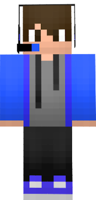My brother converted into a minecraft skin