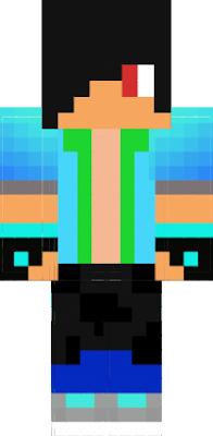 this amazing model is represented as link because it is an amazing skin and i love it.it has bright colours and is wonderful