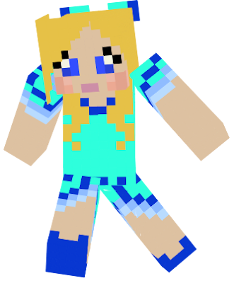 Pretty much just a blond/blue SuperGirlyGamer skin I created.