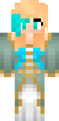 This is not the actual skin for the princess version of my OC
