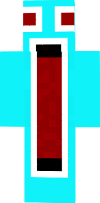 Minecraft Blue Man Skin. www.youtube.com/Trytobeatseth