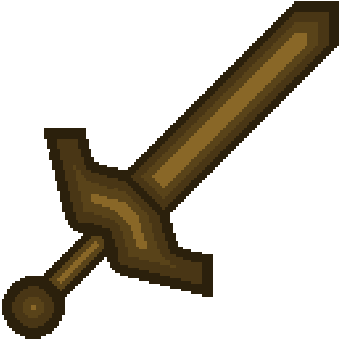 minecraft wooden sword