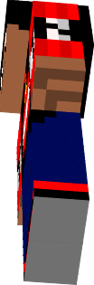 dis is my minecrafty skin because it is awsome with the tnt shirt and arms. and the jacket is cool